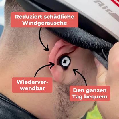 WindStill Moto | Schutz vor Windgeräuschen und Ohrensausen